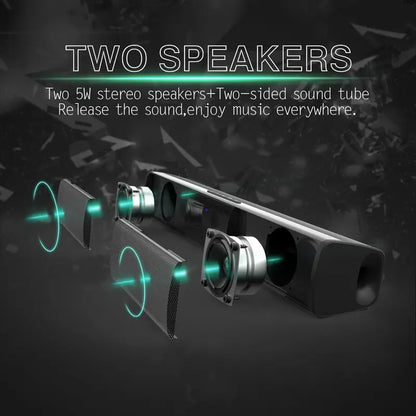 Compact Portable Wireless Speaker – Versatile & High-Quality Sound