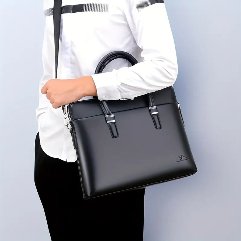 Men’s Handheld Tote Bag & Briefcase – Stylish & Functional for Work & Travel