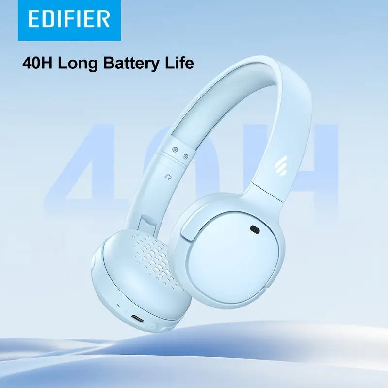 Edifier WH500 Noise Canceling Wireless Headphones - Blue