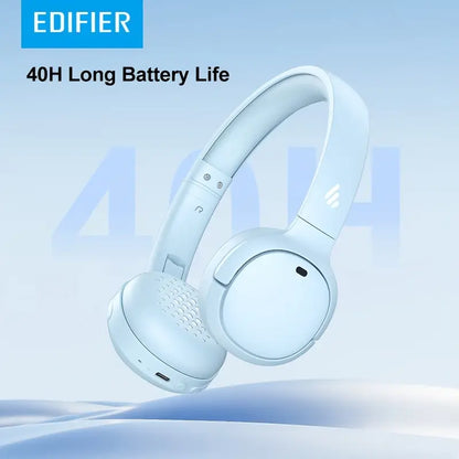 Edifier WH500 Noise Canceling Wireless Headphones - Blue