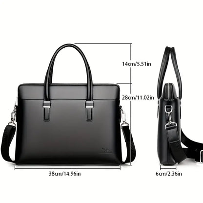 Men’s Handheld Tote Bag & Briefcase – Stylish & Functional for Work & Travel