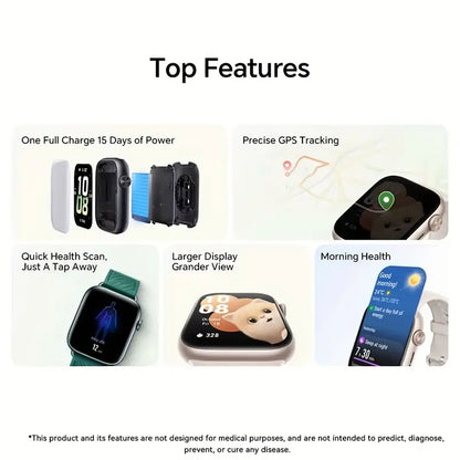 HONOR Watch 5 Smartwatch - 4.7cm AMOLED Display