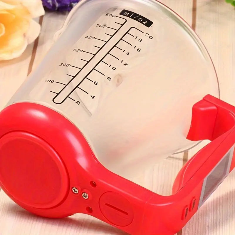 Compact Digital Kitchen Scale with LCD Display – Precision Measuring Cup & Temperature Function