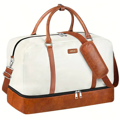 IBFUN Weekend Travel Luggage Set – 3PCS/1PC Carry-On Bag with Shoe Compartment