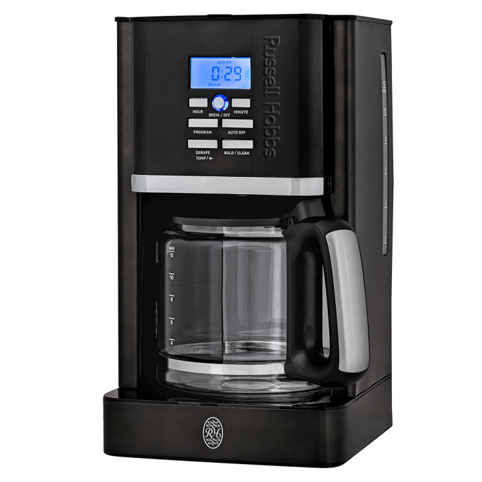 Russell Hobbs Nexus Digital Coffee Maker - Black