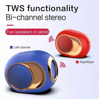 TWS X6 Wireless Speaker – Portable Outdoor Amplifier with Intelligent Noise Reduction