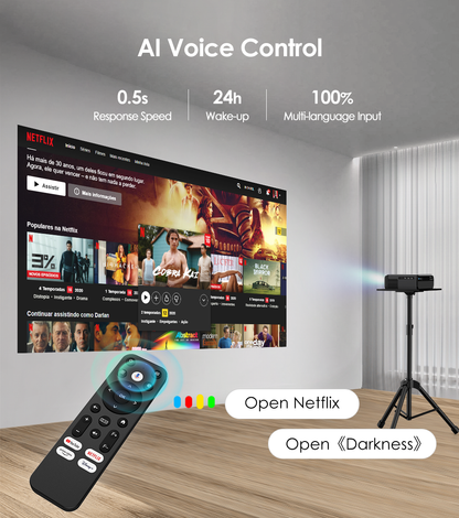 4K UHD Portable 5G Wifi Projector