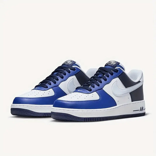 Nike Air Force 1 Low Sneakers – Blue & White - Escour Mart
