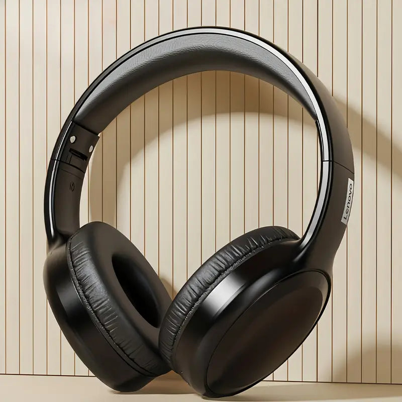 Lenovo Over-Ear HiFi Wireless Headphones Immersive Audio & Clear Voice Calls - Escour Mart