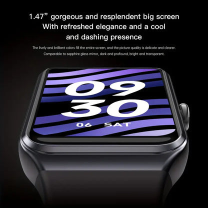 Fitness Tracker Smart Watch – Compatible with iPhone and Android Phones