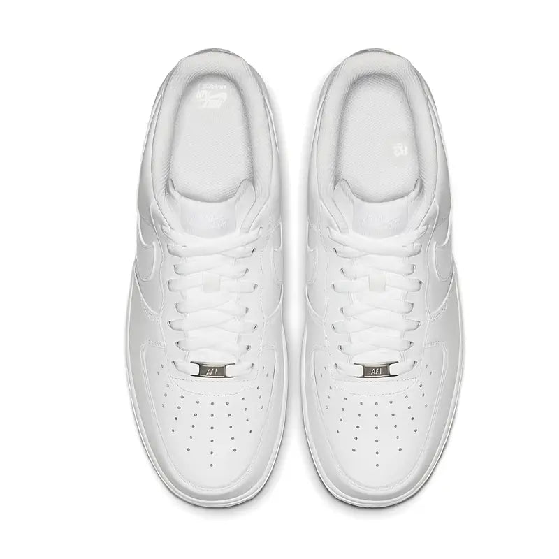 Nike Air Force 1 Classic Pure white Sneakers for Men and Women - Escour Mart