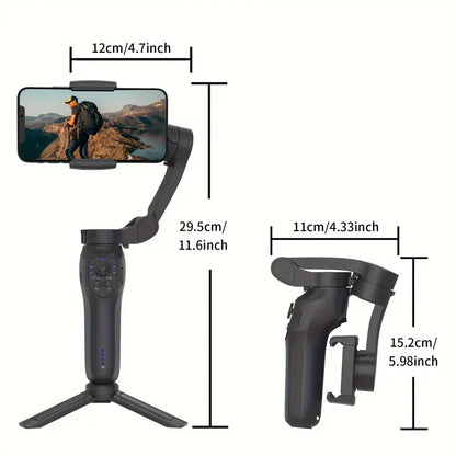 COMITOK L7C Smart 3-Axis Handheld Gimbal – Mobile Vlog & Selfie Stabilizer - Escour Mart