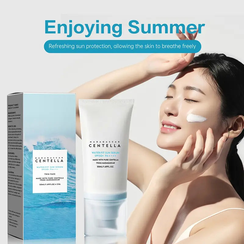 Centella SPF50 + PA + + + + Lightweight Waterproof Sun Cream