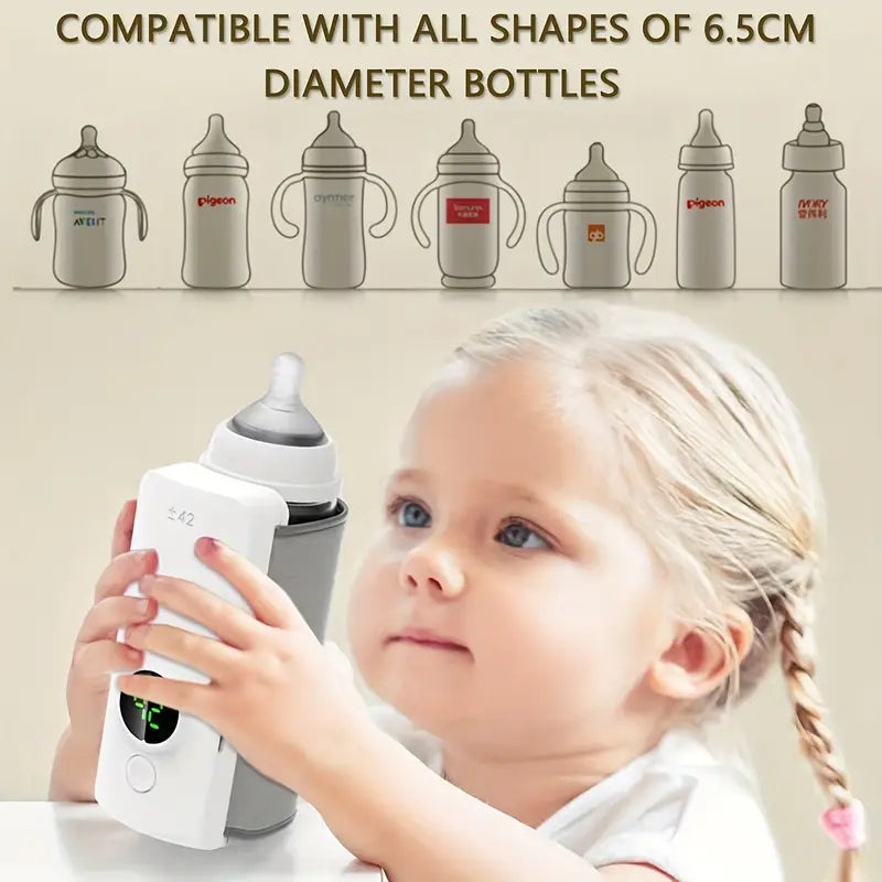 Wireless Portable Baby Bottle Warmer for Travel