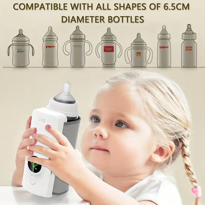 Wireless Portable Baby Bottle Warmer for Travel
