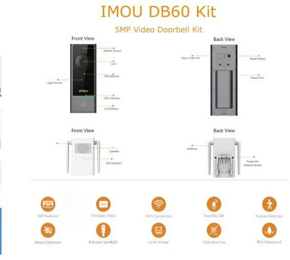 IMOU DB60 Video Doorbell