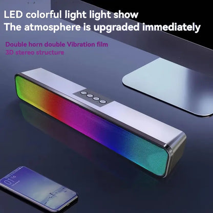 Portable HiFi Stereo Wireless Soundbar