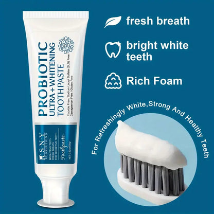 Probiotic Toothpaste – Gentle & Non-Irritating Oral Care for Daily