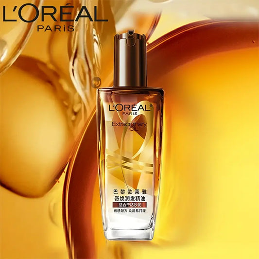 Paris L’Oreal Hair Oil for Dry and Damaged Hair Smooth and Easy to Maintain 100ml