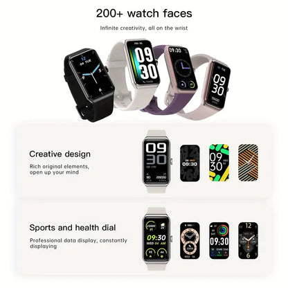 Fitness Tracker Smart Watch – Compatible with iPhone and Android Phones