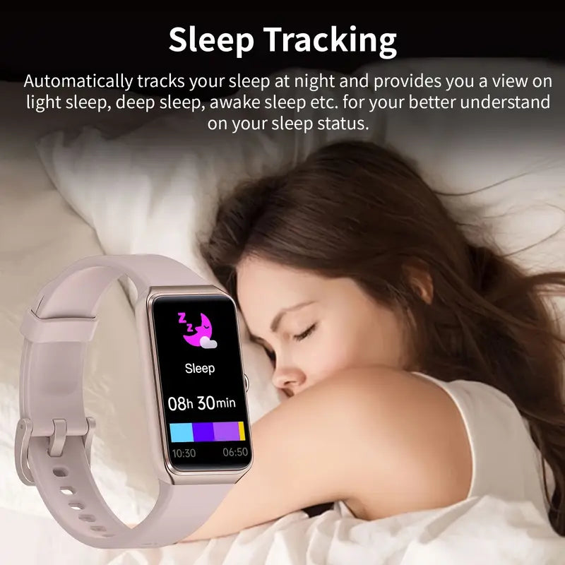 Fitness Tracker Smart Watch – Compatible with iPhone and Android Phones