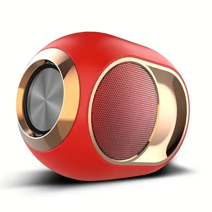 TWS X6 Wireless Speaker – Portable Outdoor Amplifier with Intelligent Noise Reduction - Red