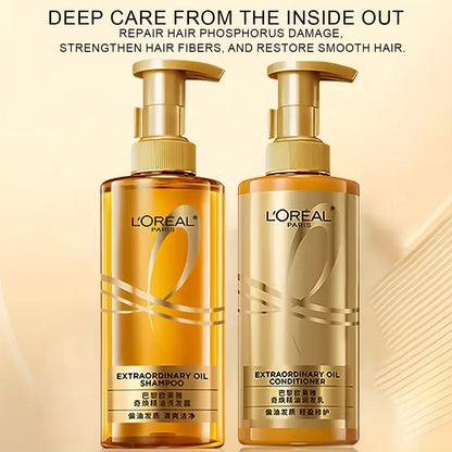 L’Oreal Paris Extraordinary Shampoo & Conditioner – Curl Enhancing Hair Care Set