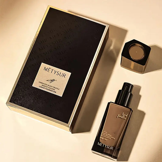 METYSUR Cordyceps Black Truffle Foundation - Long-Lasting Lightweight Radiant Finish 30ml