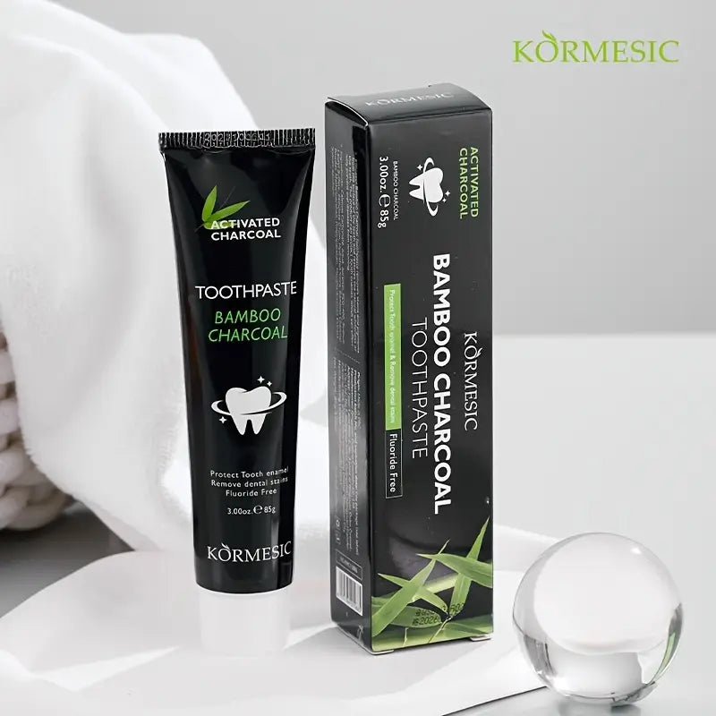 2pcs Bamboo Charcoal Toothpaste