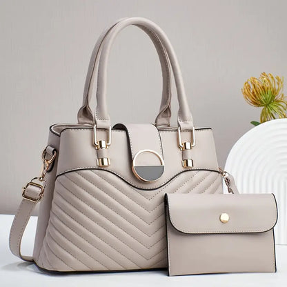 Stylish Hand Bag for Ladies - Gray