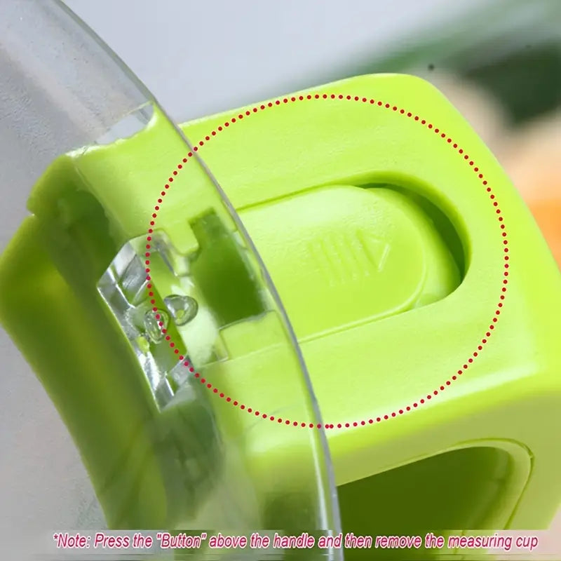 Compact Digital Kitchen Scale with LCD Display – Precision Measuring Cup & Temperature Function