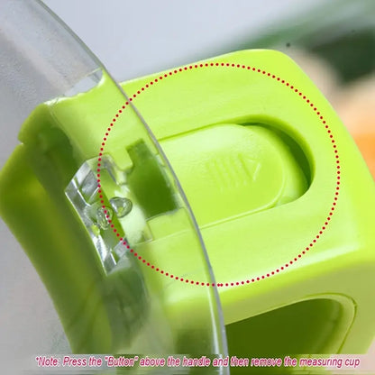 Compact Digital Kitchen Scale with LCD Display – Precision Measuring Cup & Temperature Function